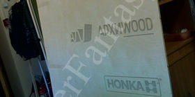 Лазерная гравировка на фанере. Логотипы: "АРХИWOOD", "HONKA", "ПРАВИЛА ОБЩЕНИЯ", "PINO". Фанера 1500х2300х10 мм
