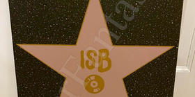 ISB - Именная звезда в подарок 500х500мм