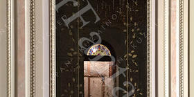 В интерьере роскошного дома - наша уникальная работа.