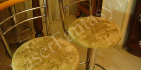 Кожа, замша, ткань. Лазерная гравировка в интерьере дома и офиса, баров и кафе, ресторанов и торговых центров. На заказ