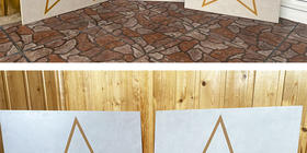 Поленово - детский лагерь для отдыха заказал именные звёзды 500х500 мм для открытия Аллеи в 2023 году